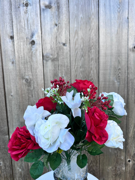 Rose Orchid Berry Bush    86572RDCM