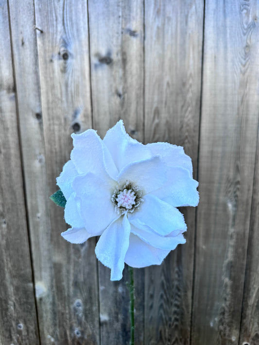 Snowy Magnolia Stem   83335WT