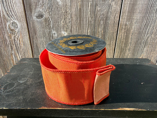 Dupion DBL Fused Orange-2.5x10yd   JME-WN25-014-ORG 2.5