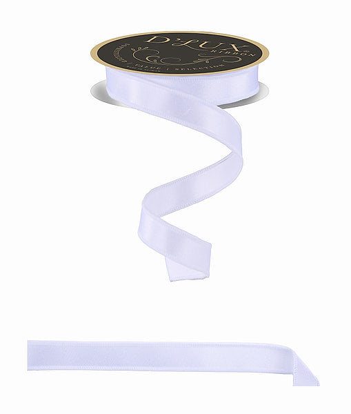 7/8"X10YD SATIN FUSED WHITE   LX400427