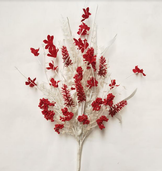 MIXED XMAS SPRAY  63526-RDWT 60919  ****EXCLUSIVE*****