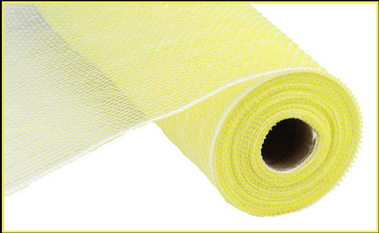 10.25" x 10yd Irid Foil Mesh   Yellow     RY8501C9