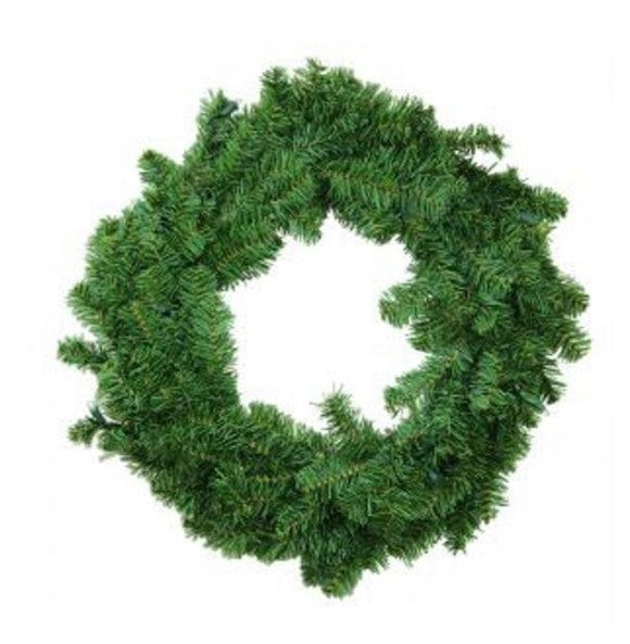 Canadian Pine Wreath 220 Tips - Double Ring   VW024