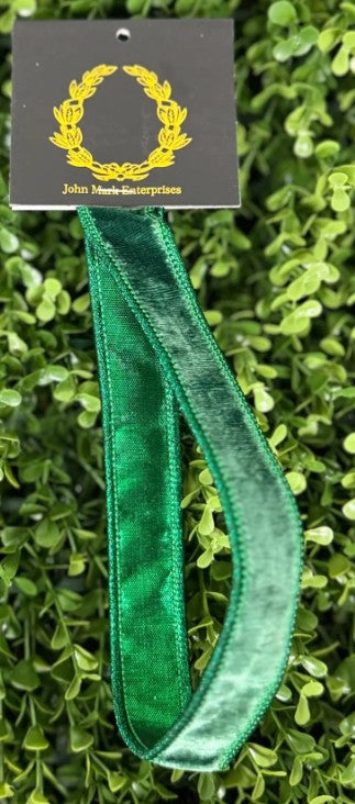 Velvet Metallic Dupion Fused Emerald     WN25-001-EMGN