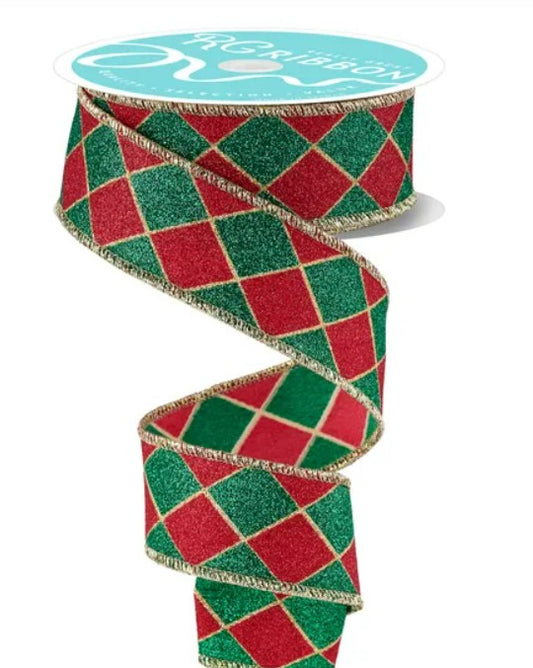 Glitter Harlequin    RGH14214W
