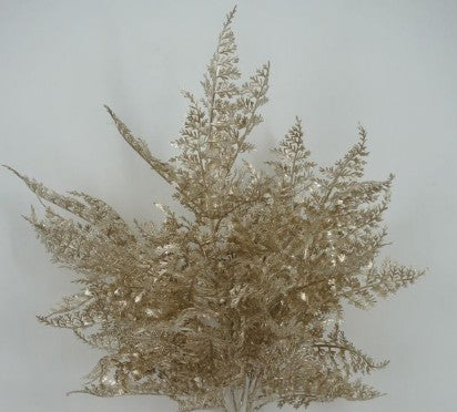 FERN BUSH  W GLITTER      85268-CHAMP