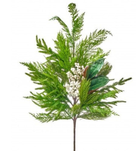 38" REAL TOUCH XMAS GREEN/BERRY/MAG SPRAY   MTX77759