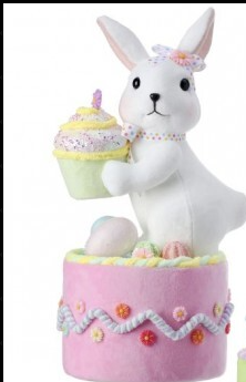 STYRO CONFECTION BUNNY ON CAKE   MT26005