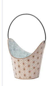 Copper Burst Basket with Handle  14866