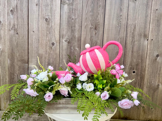 GARDEN TEA PARTY CENTERPIECE