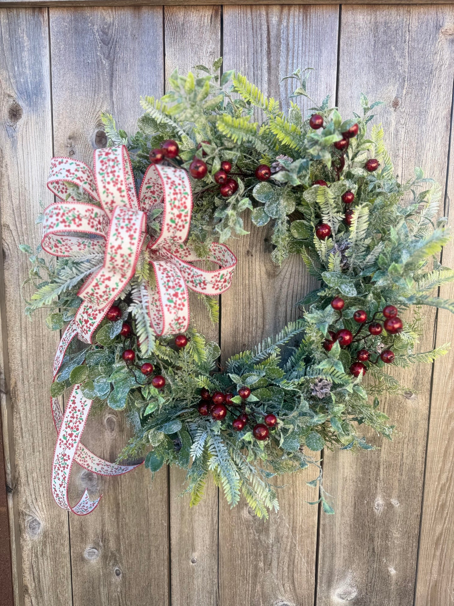 BERRY EUCALYPTUS WREATH