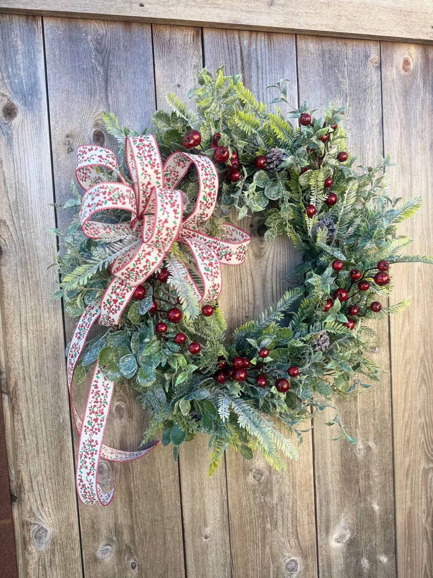BERRY EUCALYPTUS WREATH