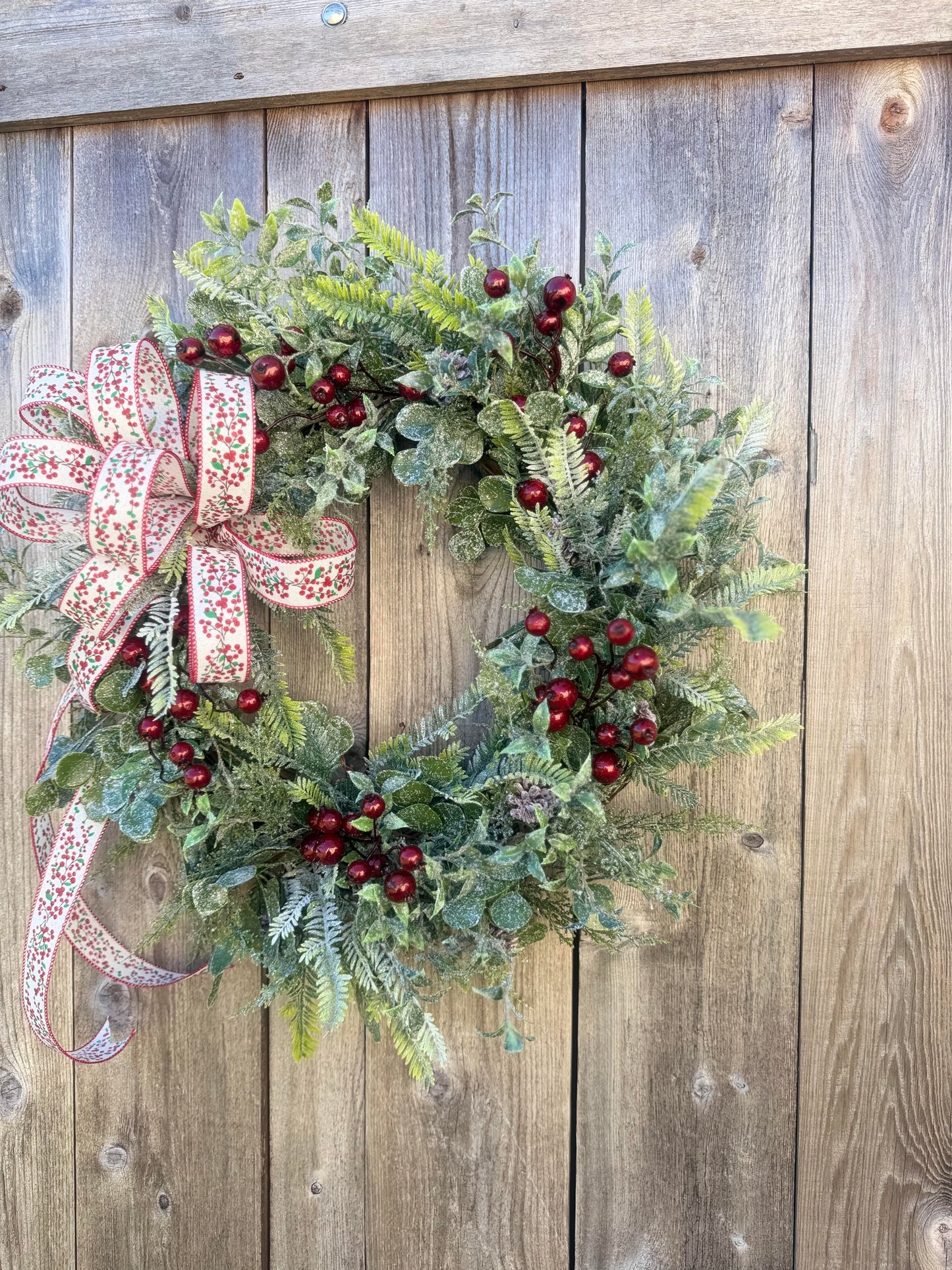 BERRY EUCALYPTUS WREATH