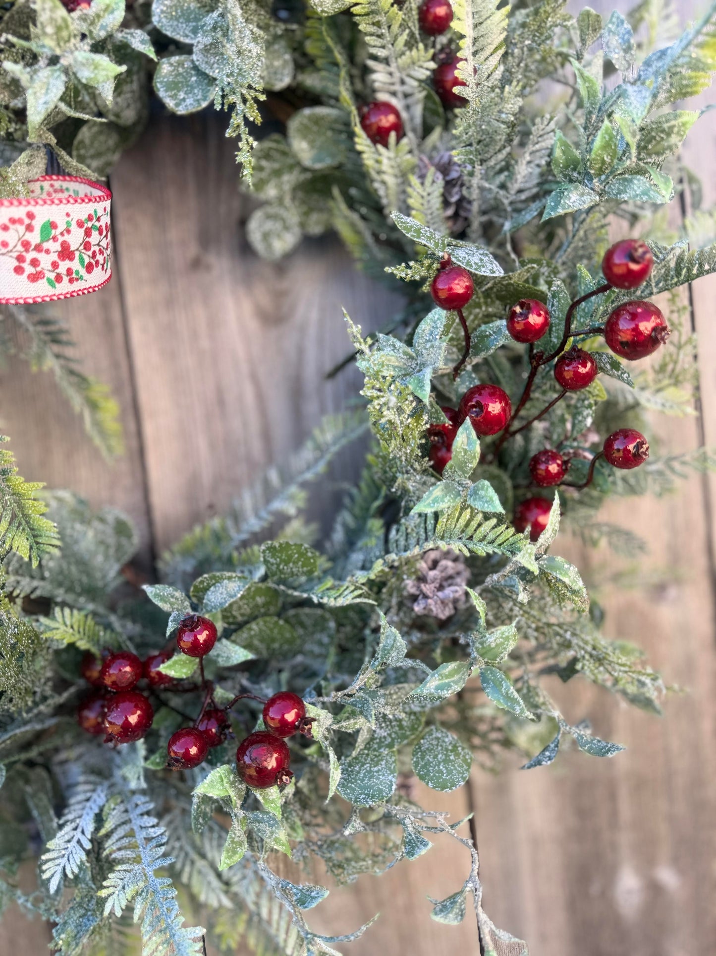 BERRY EUCALYPTUS WREATH