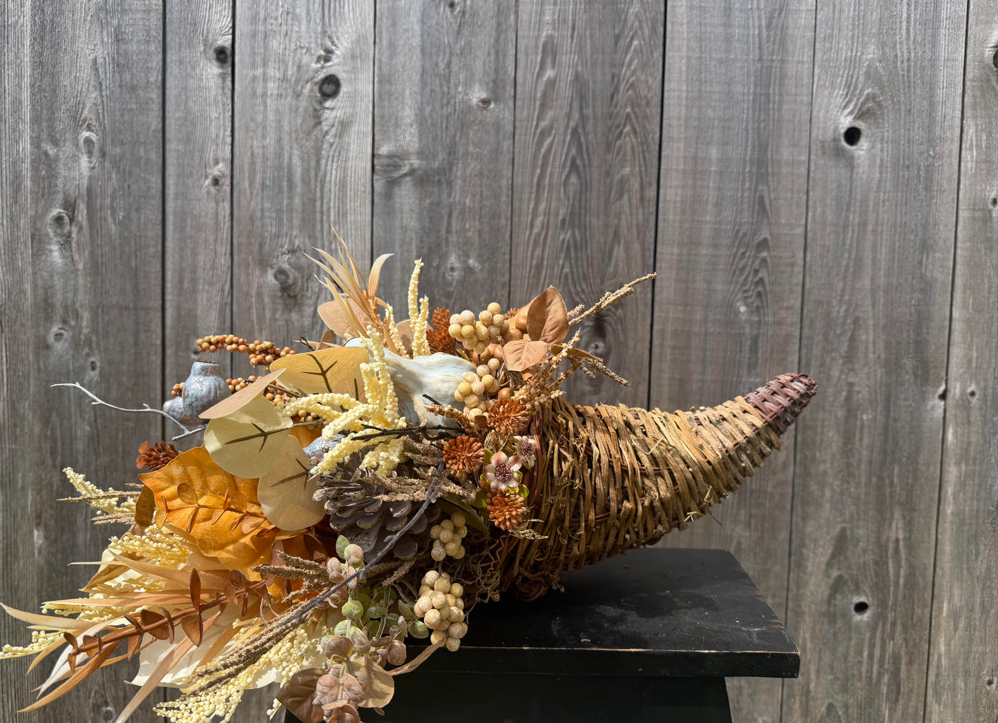 CORNUCOPIA CENTERPIECE
