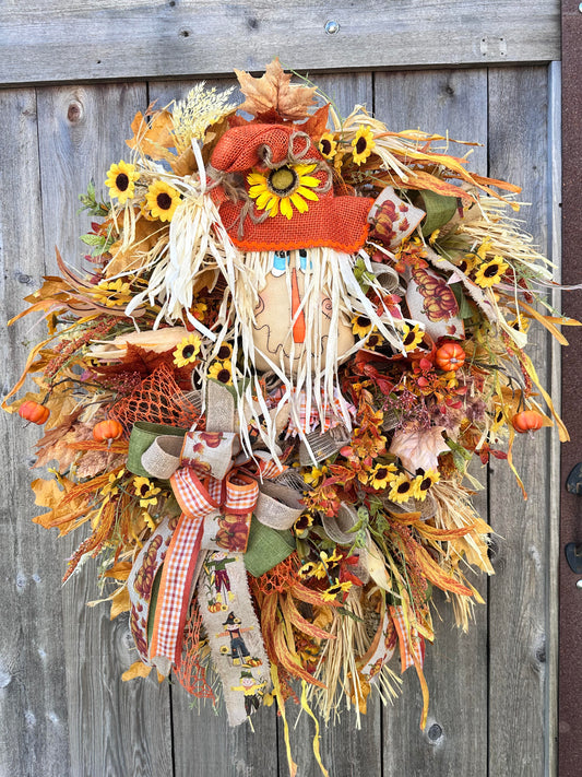 Scarecrow Wreath