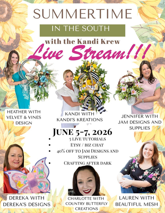 SUMMERTIME IN THE SOUTH  LIVE STREAM