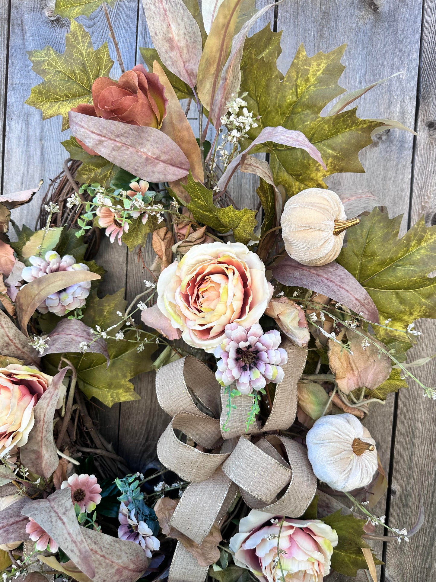 ELEGANT FALL WREATH