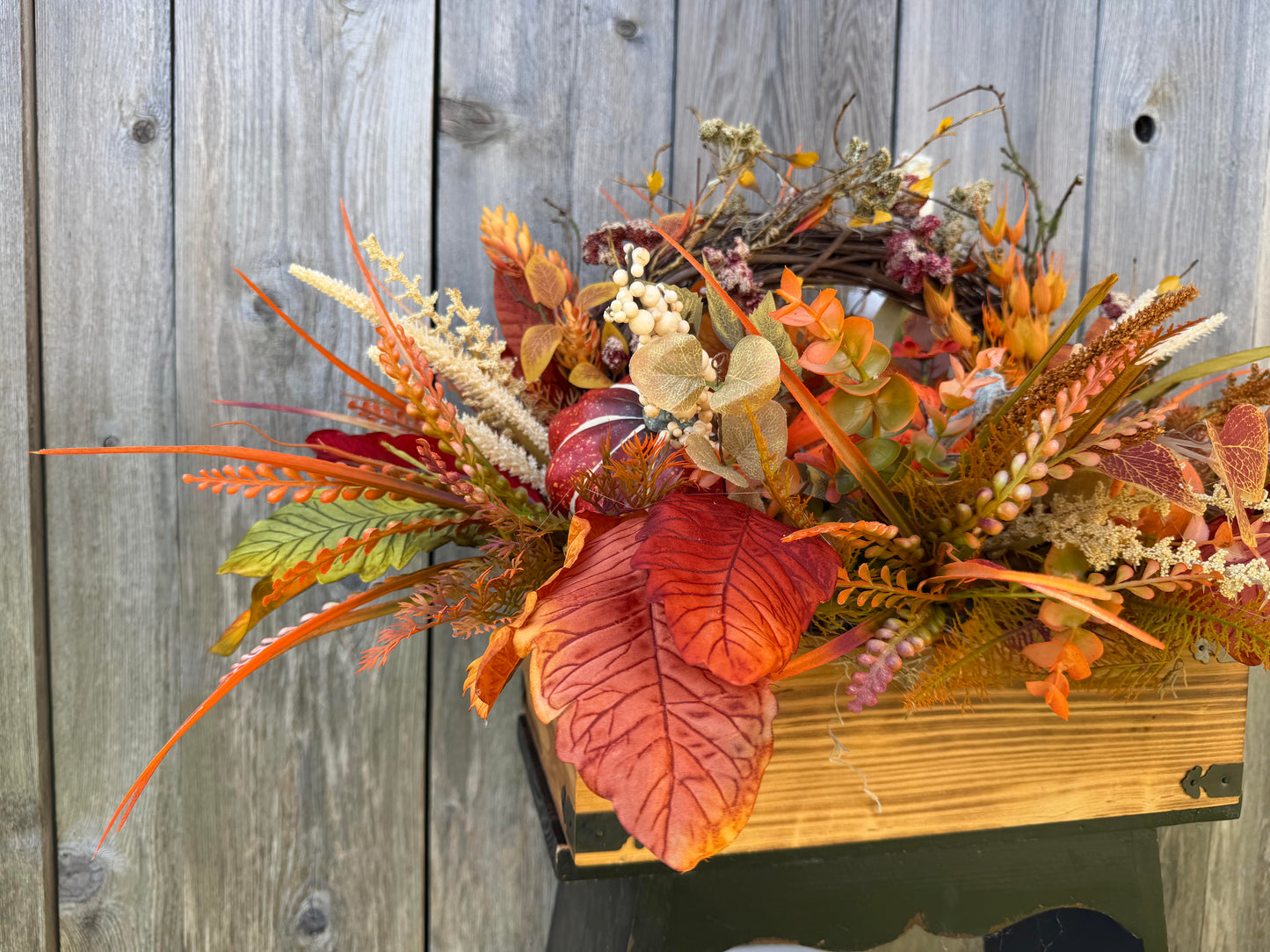 Fall Grapevine Centerpiece