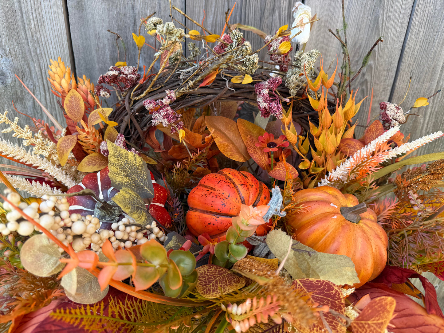 Fall Grapevine Centerpiece