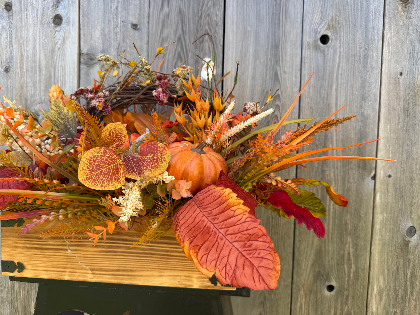 Fall Grapevine Centerpiece
