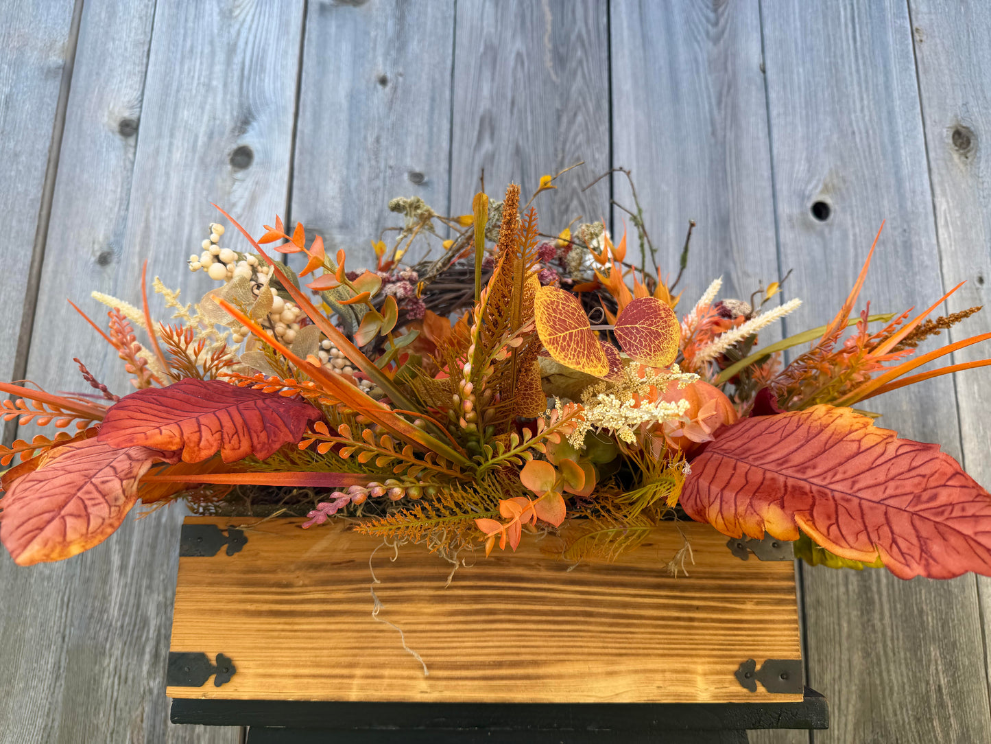 Fall Grapevine Centerpiece