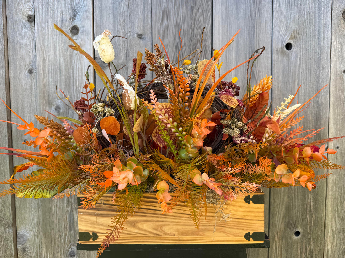 Fall Grapevine Centerpiece