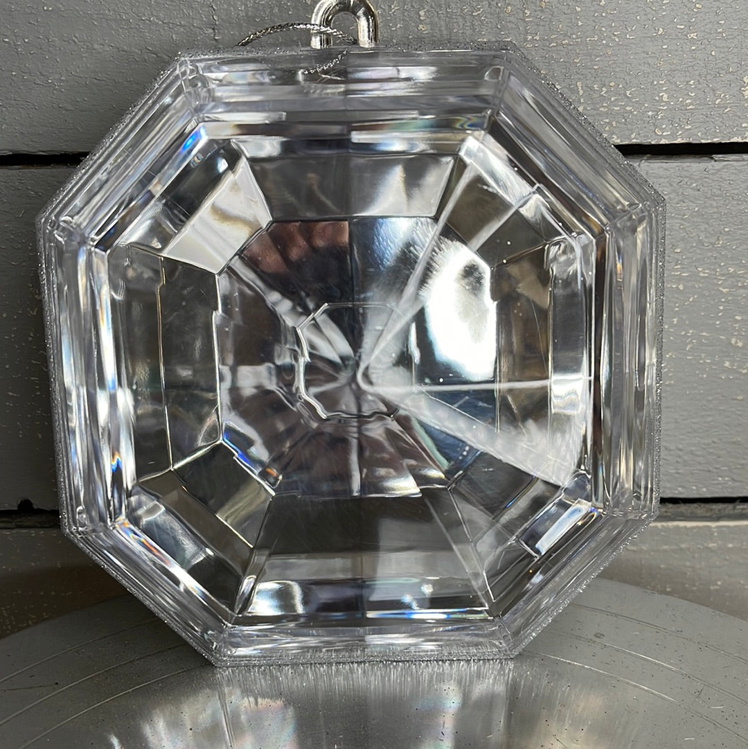 ACRYLIC SQUARE PRECIOUS GEM ORNAMENT  MTX67415- CLID