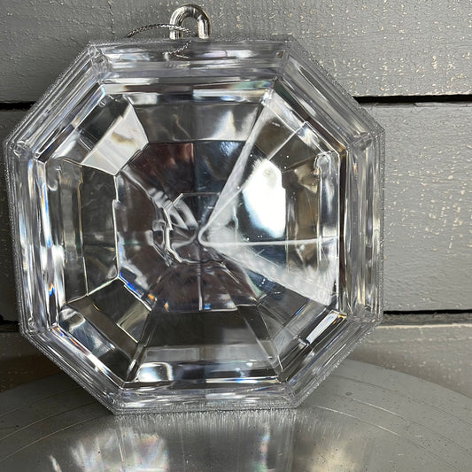 ACRYLIC SQUARE PRECIOUS GEM ORNAMENT  MTX67415- CLID