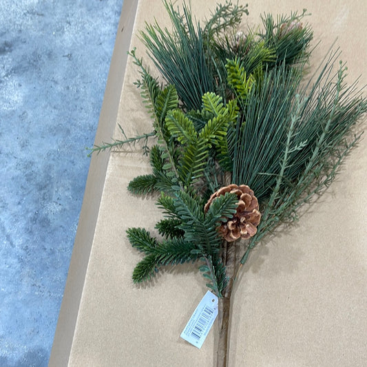 Pine and Cone Spray  PS4005 GRN