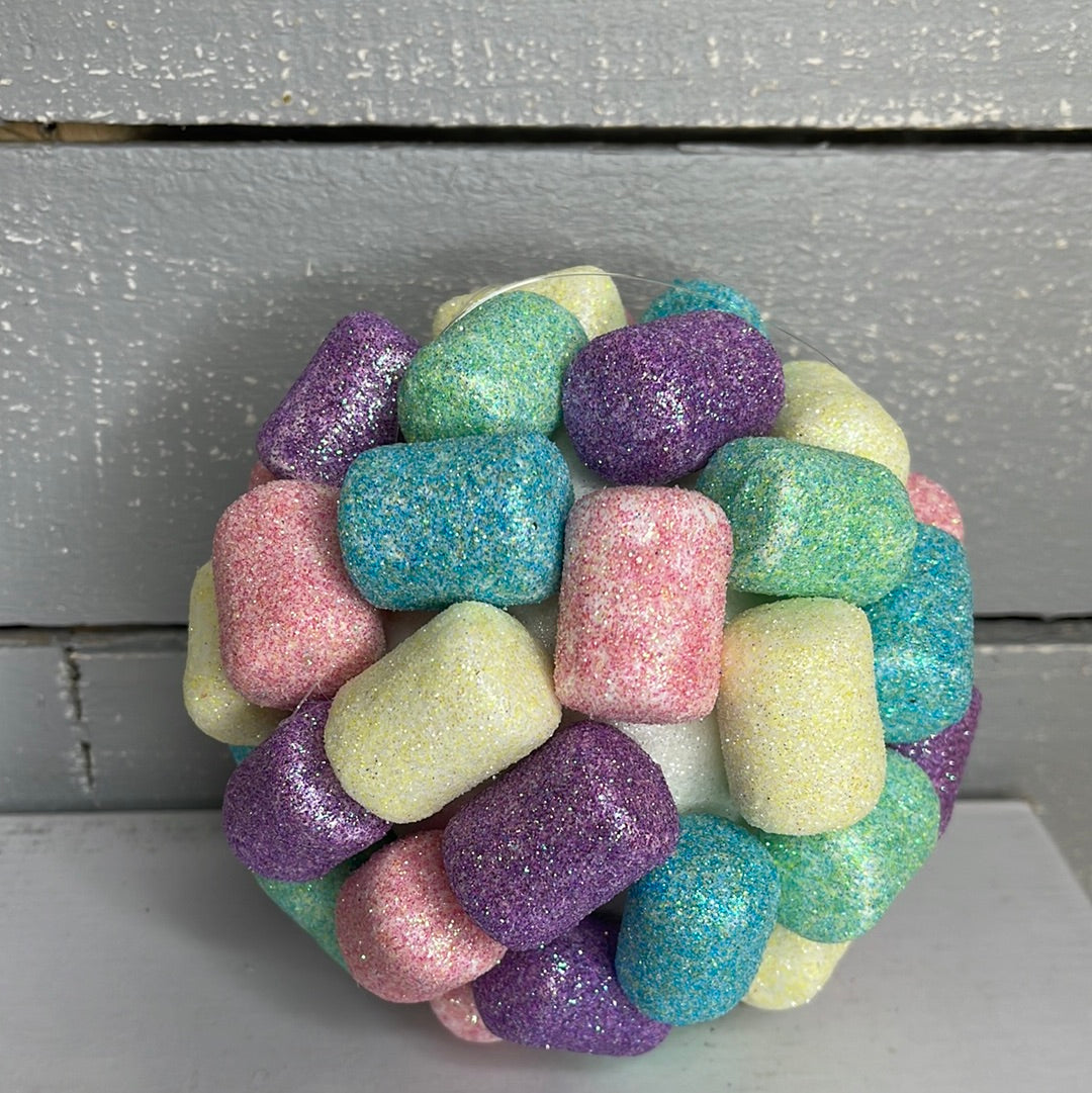 MARSHMALLOW TREAT BALL ORNAMENT  DCORN2678PKPUBLYL