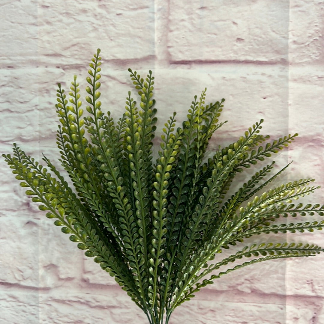 PLASTIC BUTTON FERN  83531
