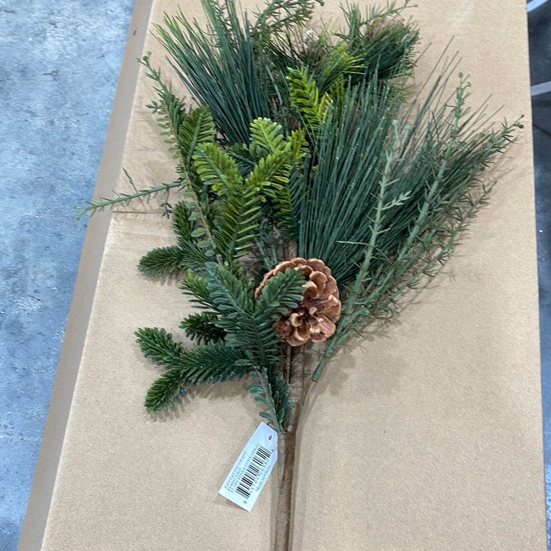 Pine and Cone Spray  PS4005 GRN