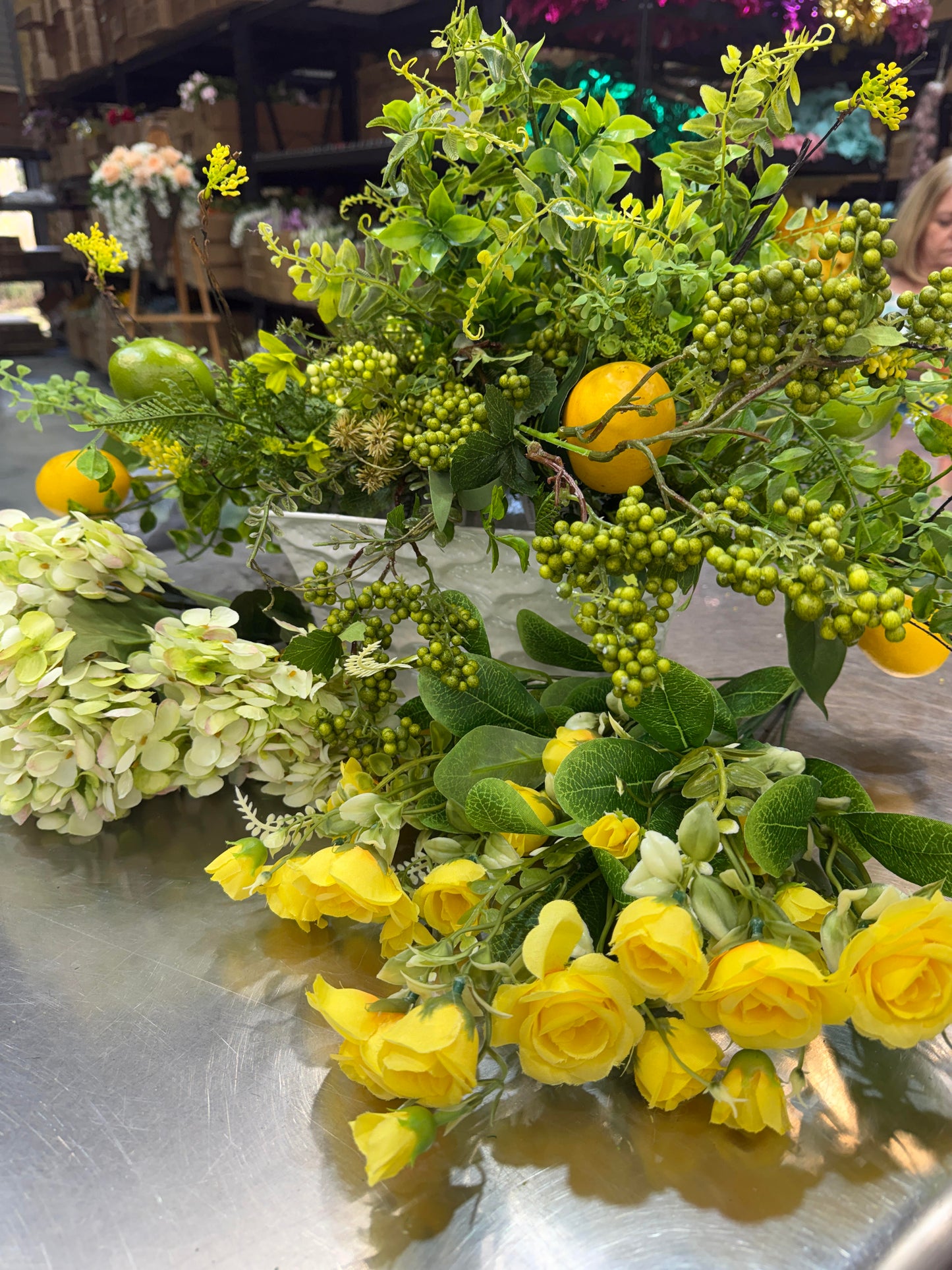 LEMON CENTERPIECE KIT