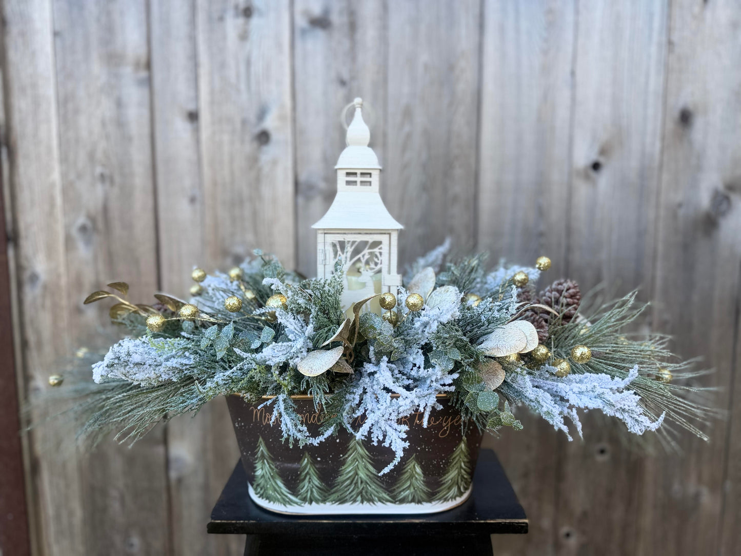 WINTER WONDERLAND CENTERPIECE