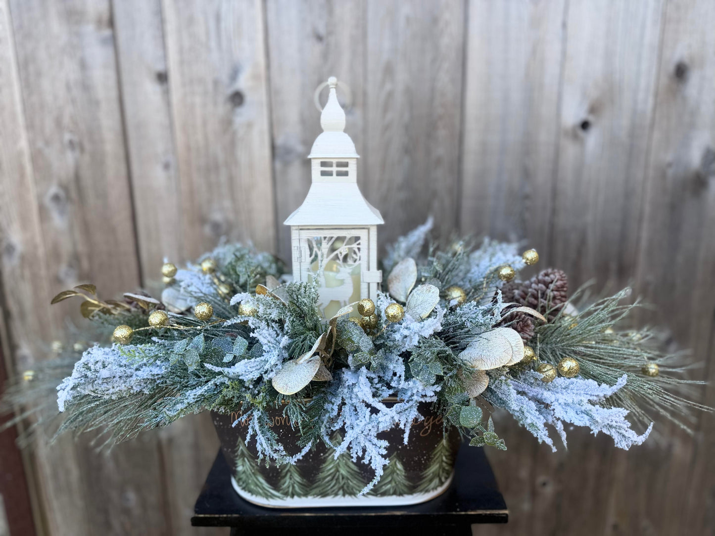 WINTER WONDERLAND CENTERPIECE