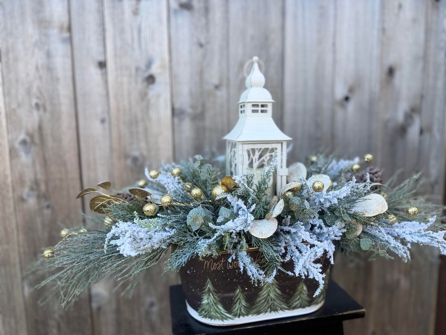 WINTER WONDERLAND CENTERPIECE