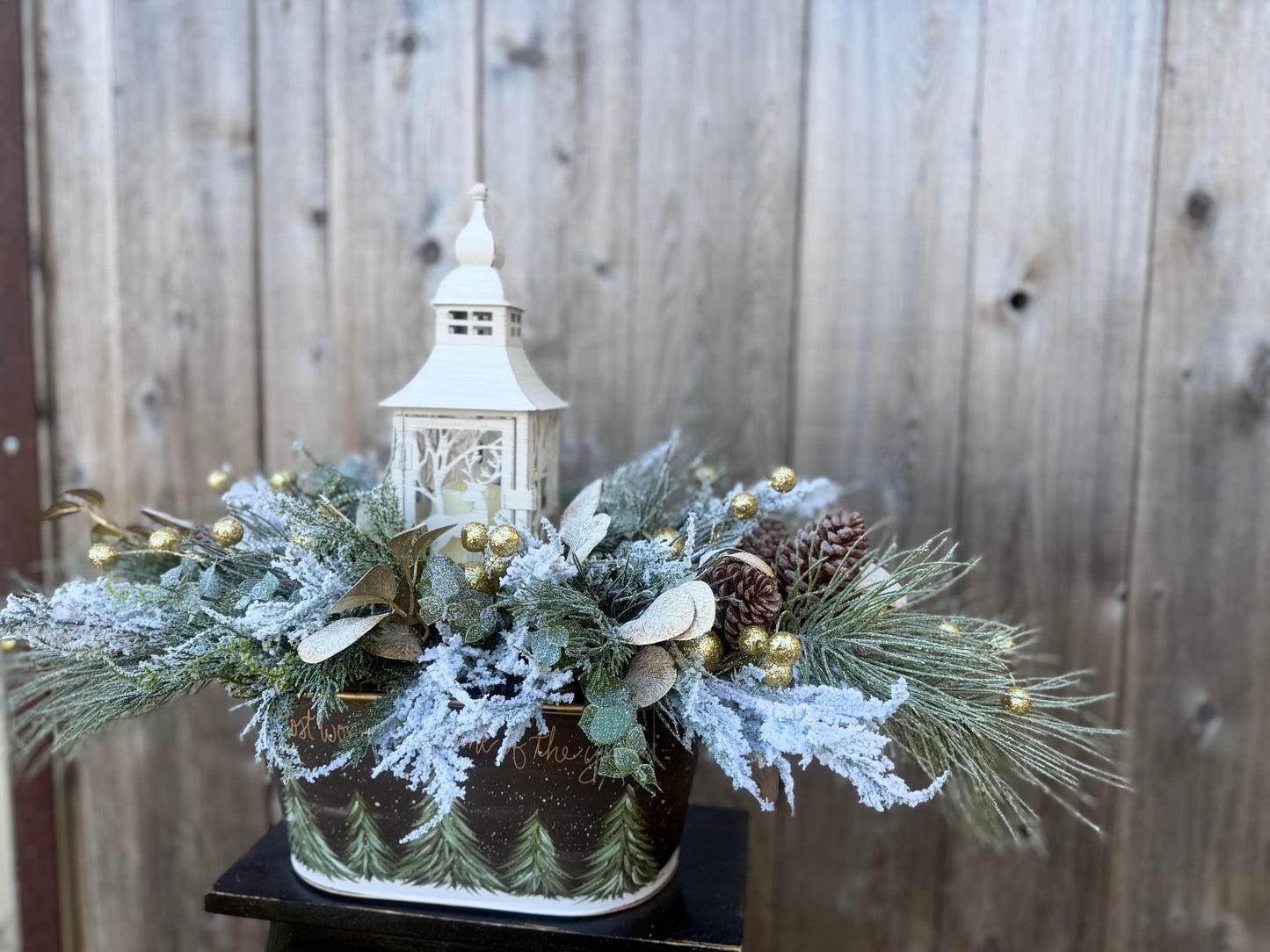 WINTER WONDERLAND CENTERPIECE