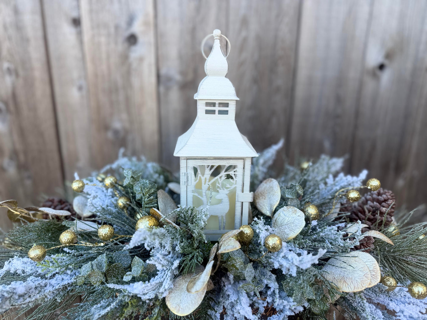 WINTER WONDERLAND CENTERPIECE